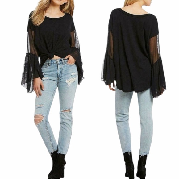 NEW FREE PEOPLE Still Got It Tee Size S - Picture 2 of 4